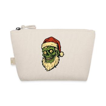 Père Noël Zombie Horreur Humour Fêtes - Trousse biologique - nature - Devant