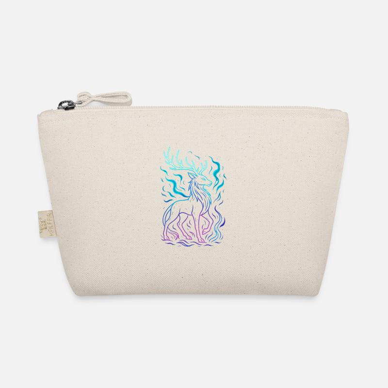 Neon Dragon's Line in Gradient Organic Pouch
