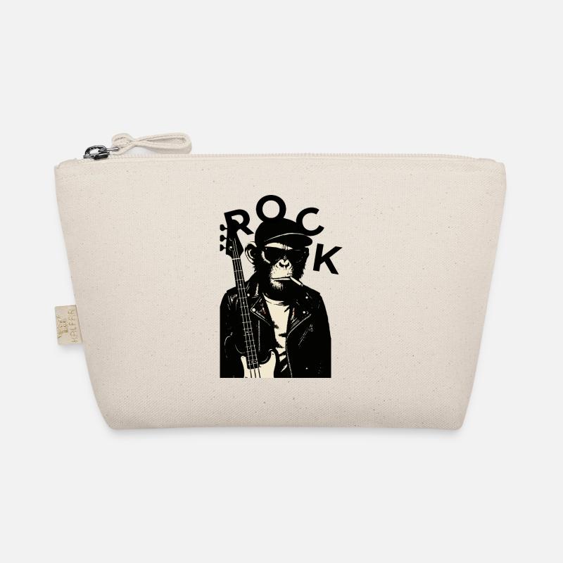 Monkey Biker Rockgitarrist Bio-Täschchen