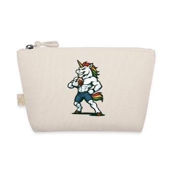 Illustration de la mascotte du pouvoir du football licorne - Trousse biologique - nature - Devant