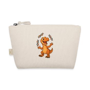 Dino Seeker Joyful - Organic Pouch - nature - Front