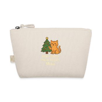 Mon sapin. Mes règles. Miaou. – Humour félin - Trousse biologique - nature - Devant