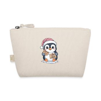 Je suis venu pour les biscuits Pingouin - Trousse biologique - nature - Devant