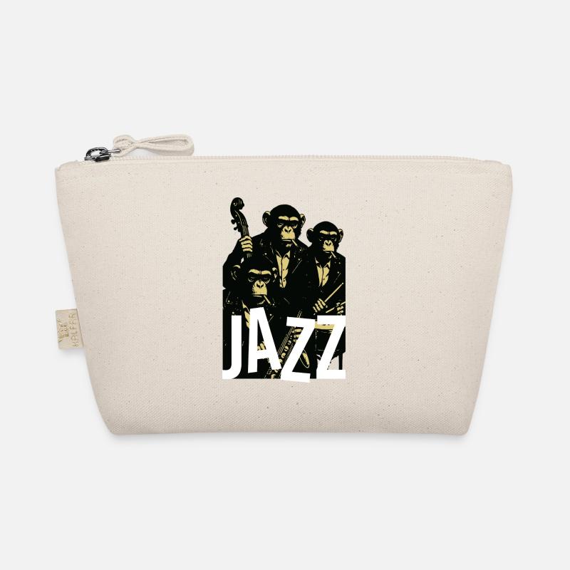 Jazz-Schimpansenquartett Bio-Täschchen