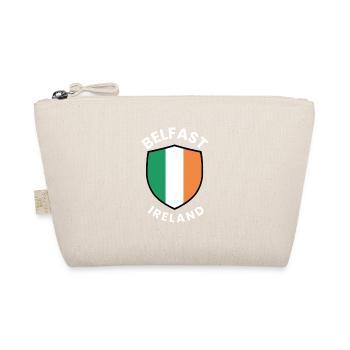Belfast Shield of Ireland - Organic Pouch - nature - Front