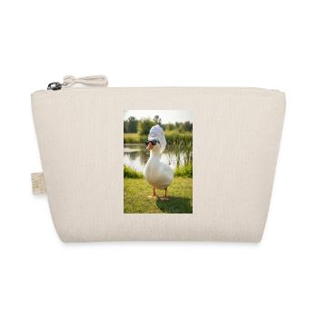 Spa Duck with Sunglasses - Organic Pouch - nature - Front