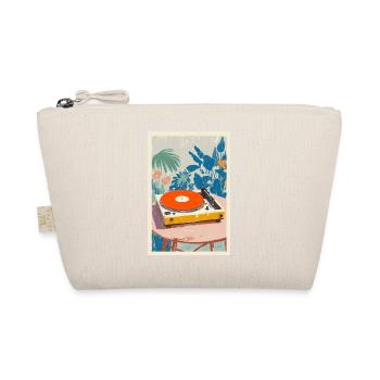 Tropical Turntable Vibe - Organic Pouch - nature - Front