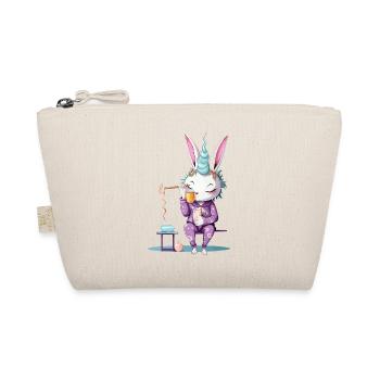 Unicorn in Pyjamas Coffee Magic - Organic Pouch - nature - Front