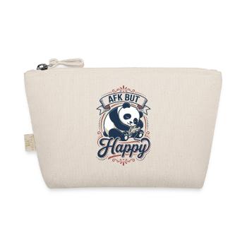 AFK Panda Happy Gaming Theme - Organic Pouch - nature - Front