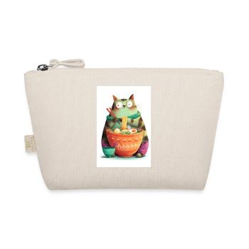 Ramen Cat Feast - Organic Pouch - nature - Front