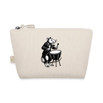 Rat en smoking Tambourineur - Trousse biologique - nature - Devant