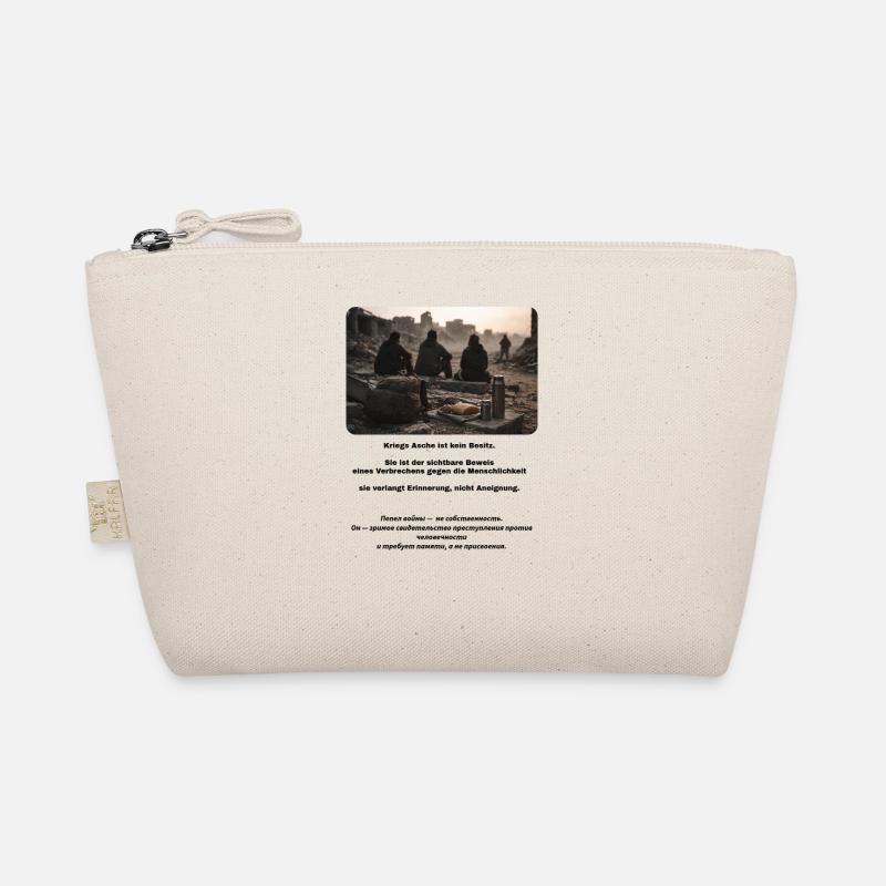 Ruins in the evening light Organic Pouch