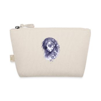 Portrait de tentacules en bleu | Fille Zombie - Trousse biologique - nature - Devant