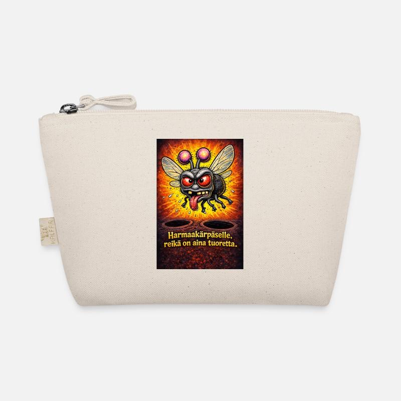 For a grey fly, the hole is always a source of dust Organic Pouch