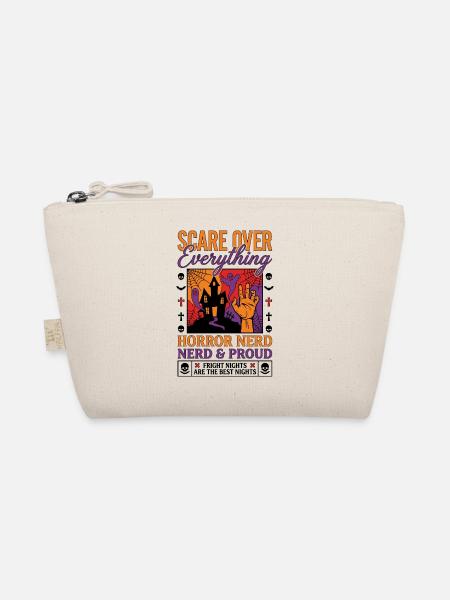 Horror Nerd Pride Design - Organic Pouch - nature - Front