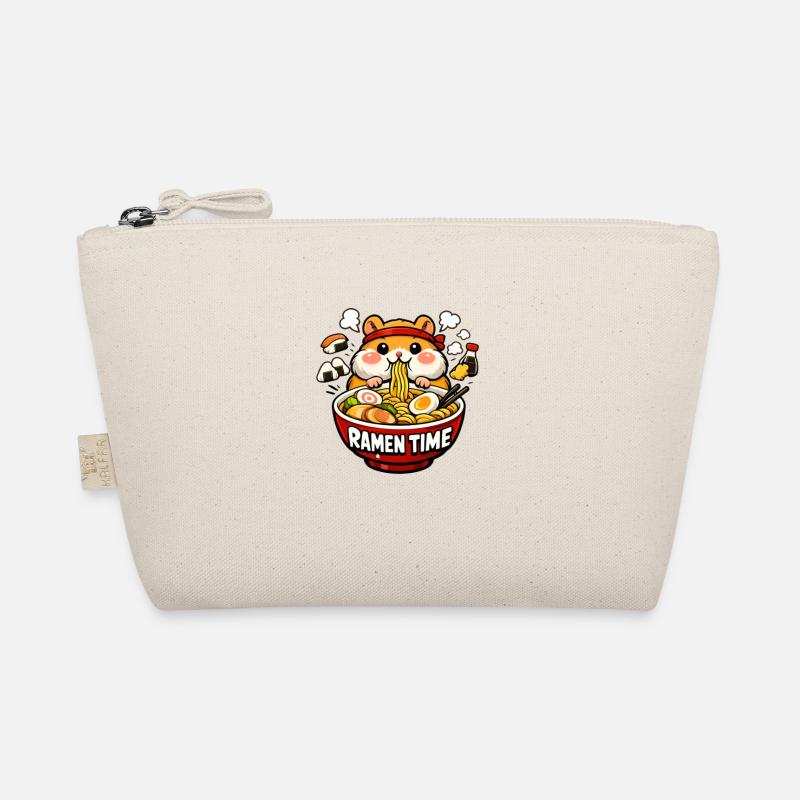 Ramen hamster kawaii Organic Pouch
