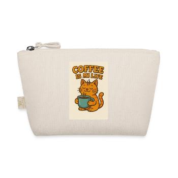 Chat amateur de café dans un style rétro - Trousse biologique - nature - Devant