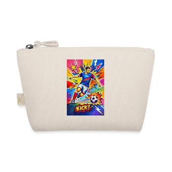 Explosion du football pop art - Trousse biologique - nature - Devant