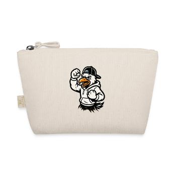 Martial Eagle Mascot - Organic Pouch - nature - Front