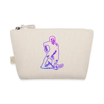 Un motif de floorball clair pour chaque jour - Trousse biologique - nature - Devant