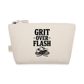 Grit über Flash - Bio-Täschchen - Natur - Vorne
