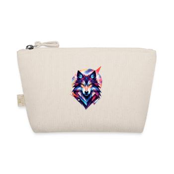 Loup coloré dans le style géométrique moderne - Trousse biologique - nature - Devant