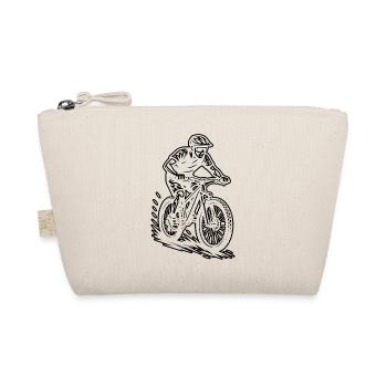 Mountain bike artwork for your outfit - Organic Pouch - nature - Front