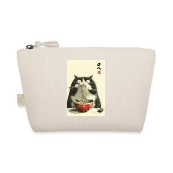 Ramen-Katzen-Nudelfreude - Bio-Täschchen - Natur - Vorne