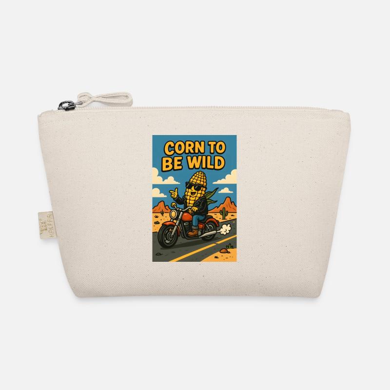 Korn auf wilde Fahrt - Corn to be wild - Parodie - Bio-Täschchen - Natur