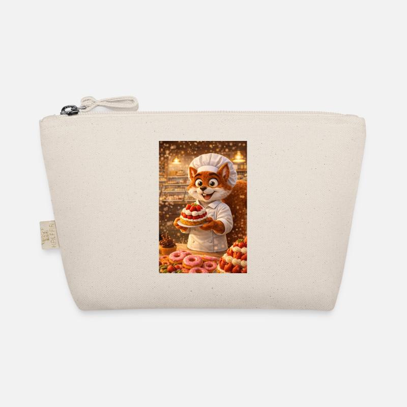 Mr l'écureuil pastry chef gourmet atmosphere Organic Pouch