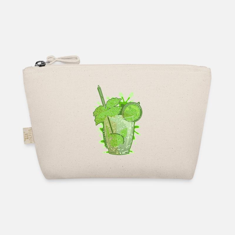 Labyrinth Mojito (white outline) Organic Pouch