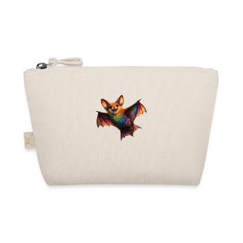 Rainbow Bat Night Creature - Organic Pouch - nature - Front