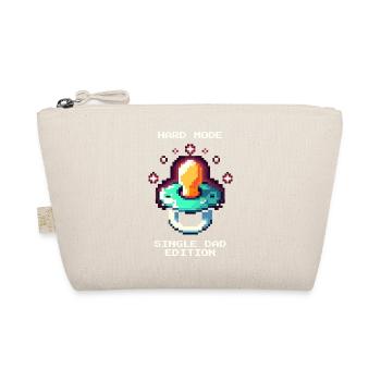 Hard Mode: Single Dad | Single parent - Organic Pouch - nature - Front