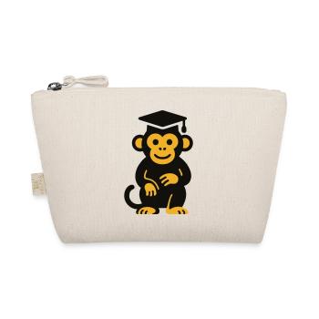 T-shirt Icône du Singe de Graduation - Trousse biologique - nature - Devant