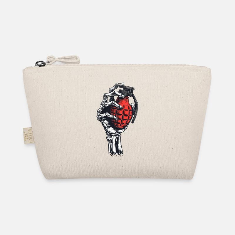 Grenade squelettique en main Trousse biologique