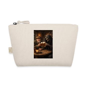 Drinking beer with death - Organic Pouch - nature - Front
