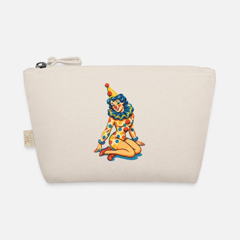 Portrait de clown de cirque pastel Trousse biologique