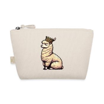 alpaca llama owner alpaca llamas llamas llamas - Organic Pouch - nature - Front