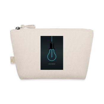Good Ideas – Neon Light Bulb Electric Blue - Organic Pouch - nature - Front