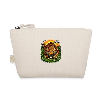 Leopard at sunrise - Organic Pouch - nature - Front