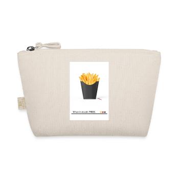 Fries Are The Answer To Everything - Bio-Täschchen - Natur - Vorne