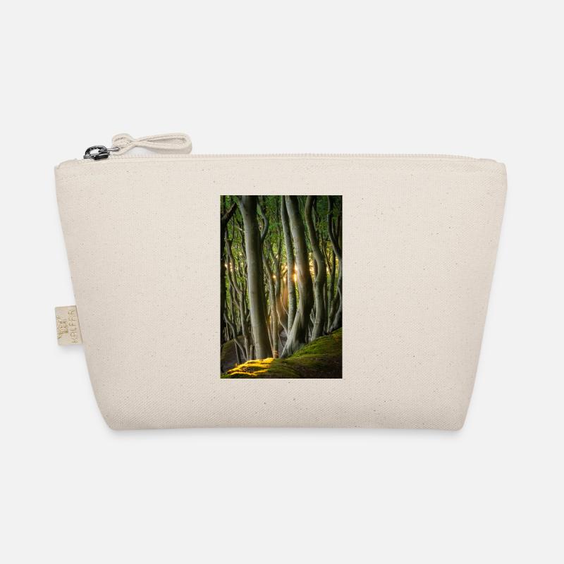 Bäume Licht der Sonne Bio-Täschchen