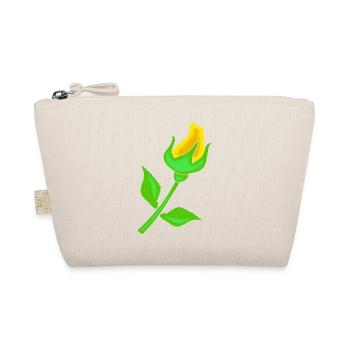 Rose en jaune - Trousse biologique - nature - Devant