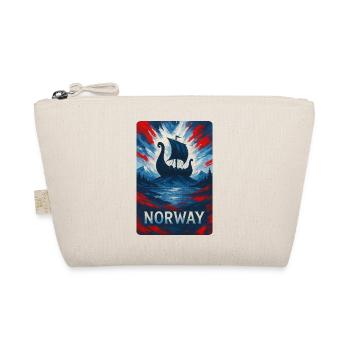 Norway Travel Design - Organic Pouch - nature - Front