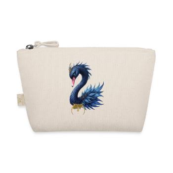 Blue Peacock Fantasy - Organic Pouch - nature - Front