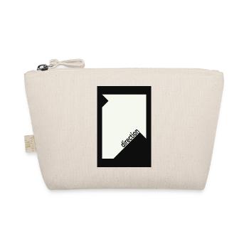 Direction Poster Black – Minimal Statement - Organic Pouch - nature - Front