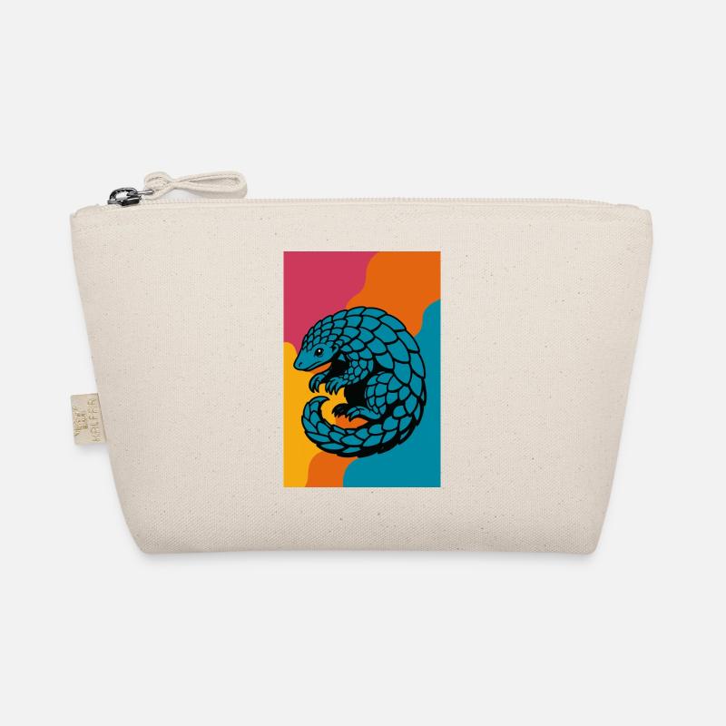 Pangolin Pop Art Organic Pouch