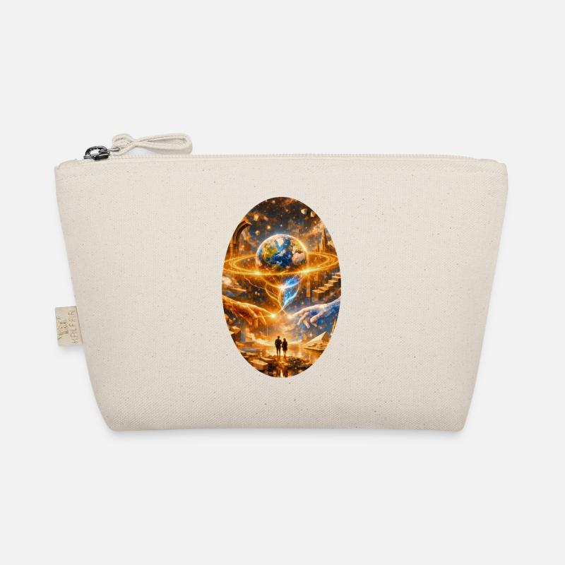 Fate between earth and hand Organic Pouch