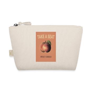 Sweet Cheeks Peach – Summer Vibes - Organic Pouch - nature - Front
