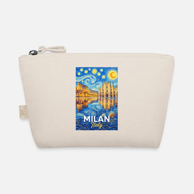 Mailand, Italien. Bio-Täschchen